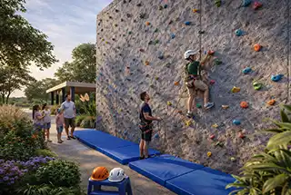 Rock Climbing Wall